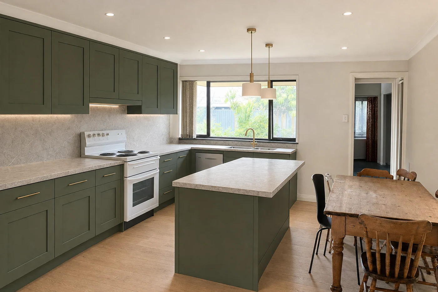 The Point Leo Holiday House Kitchen